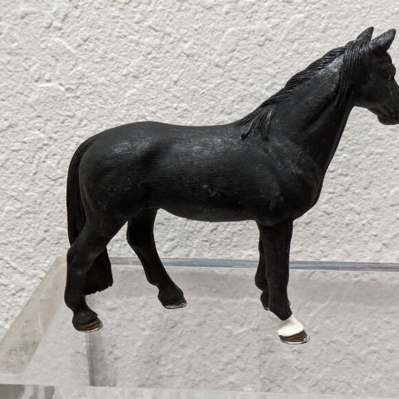 Schleich Tennessee Walker Gelding Black Horse #13832, 4.25" tall, 2016 - Picture 6 of 11